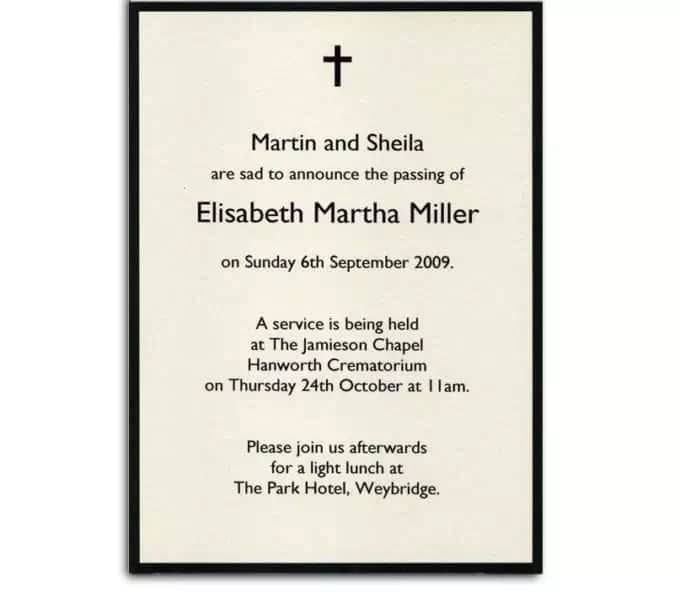 How To Write A Funeral Invitation Letter. Complete Guide » Ghana Insider