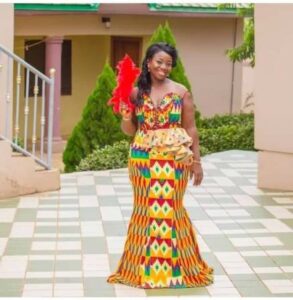 kente for traditional marriage