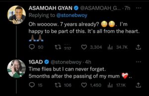 I'm forever grateful - Stonebwoy appreciates Asamoah Gyan for paying his surgery cost 5