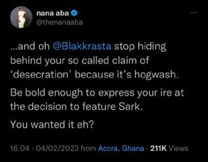 Invite me over for an intellectual discourse, I have superior facts - Blakk Rasta to Nana Aba Anamoah 4
