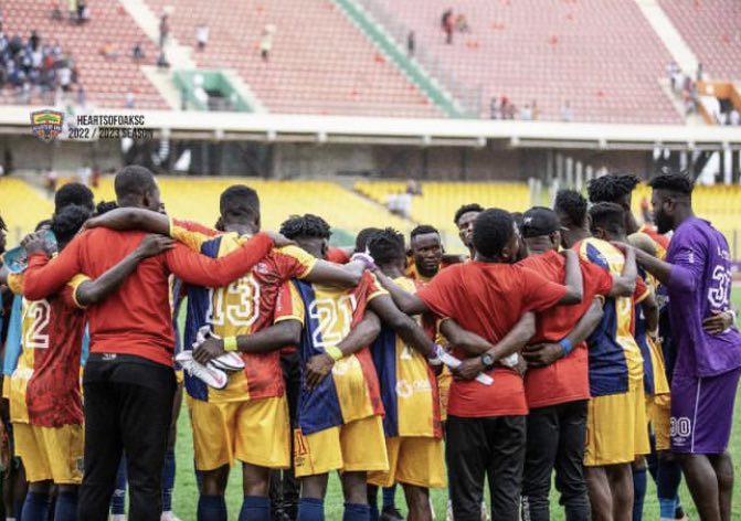 Samuel Inkoom Has Praised Hearts Of Oak Players After Berekum Chelsea Victory 1