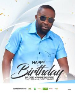 Osei Kwame Despite celebrates 61st birthday in grand style 2