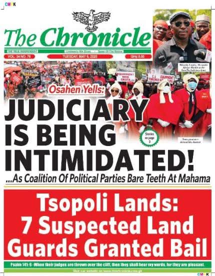 Ghanaian Newspaper Headlines: Tuesday, May 6, 2025 7
