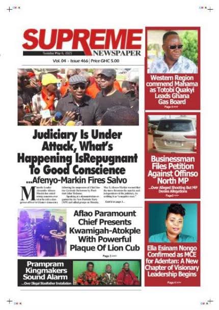 Ghanaian Newspaper Headlines: Tuesday, May 6, 2025 4
