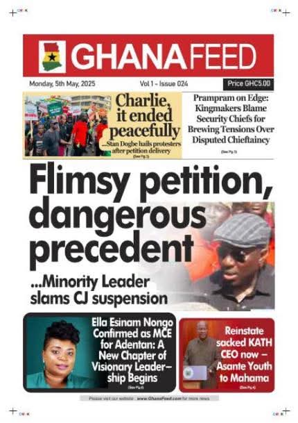 Ghanaian Newspaper Headlines: Tuesday, May 6, 2025 5