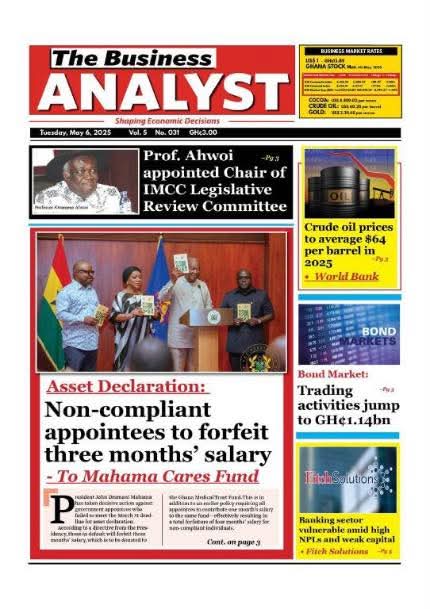 Ghanaian Newspaper Headlines: Tuesday, May 6, 2025 1